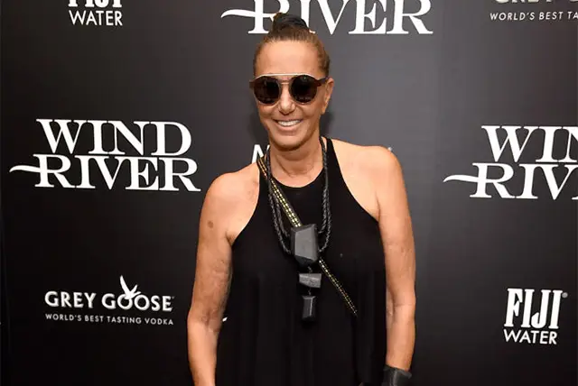 Donna Karan at a screening of The Weinstein Company's Wind River